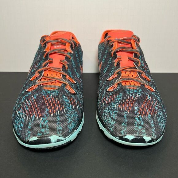 Womens NIKE Free TR Fit 5.0 Teal Blue Running Shoes / Size 9.5 - Picture 2 of 8